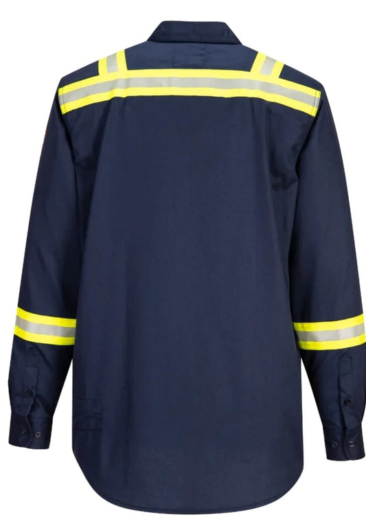 Bizflame 88/12 Flame Resistant FR Taped Shirt