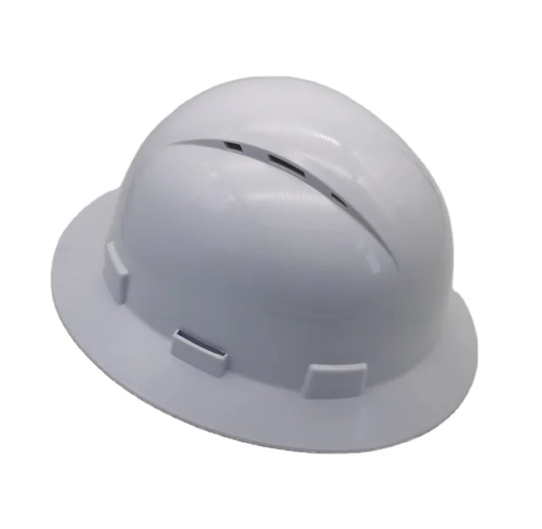 Ridgerock Full brim Air Vented Safety Helmet