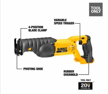 Dewalt 20V. Max Reciprocating Saw