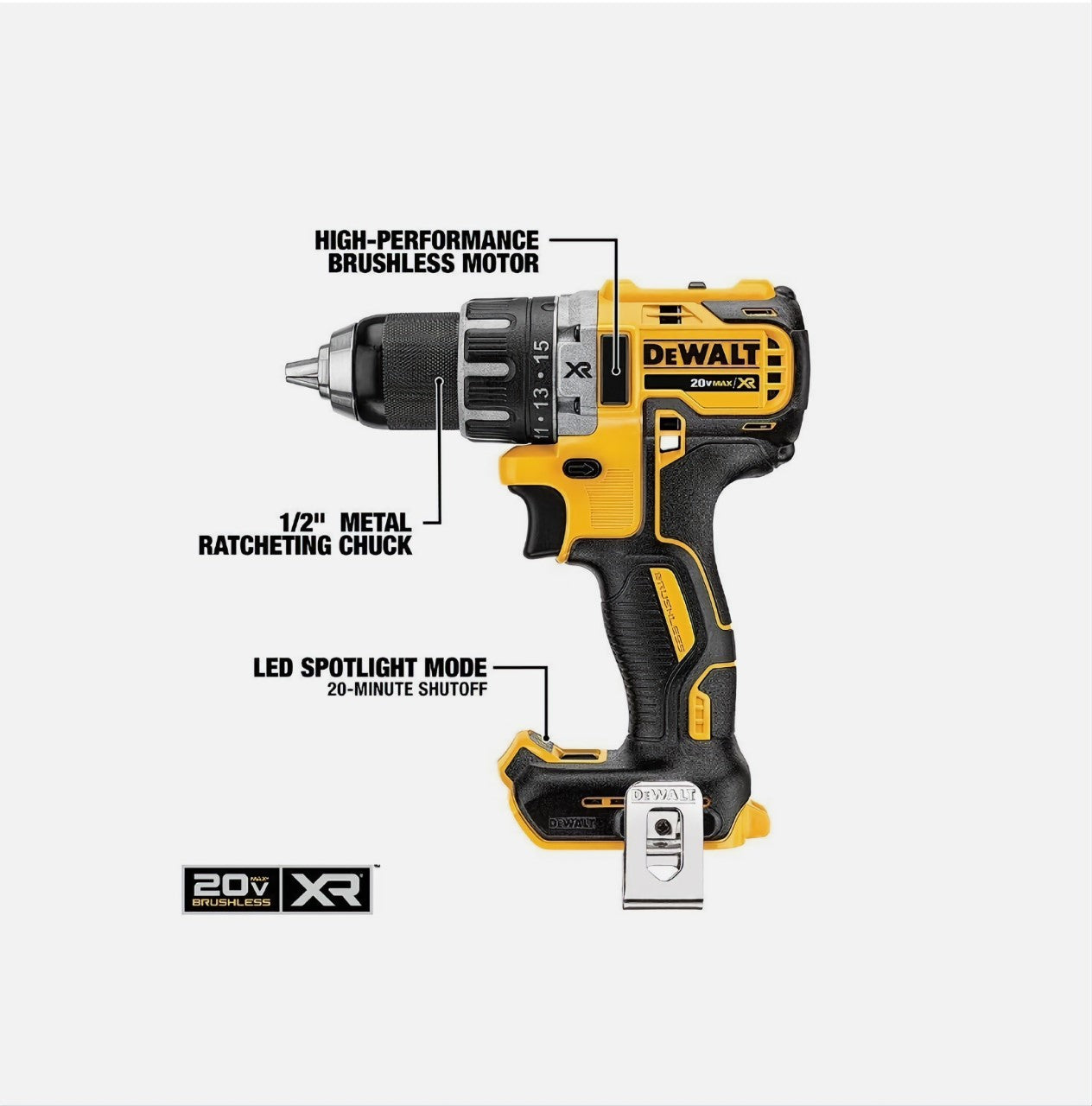 Dewalt 20v Drill/Impact 2 batteries Charger