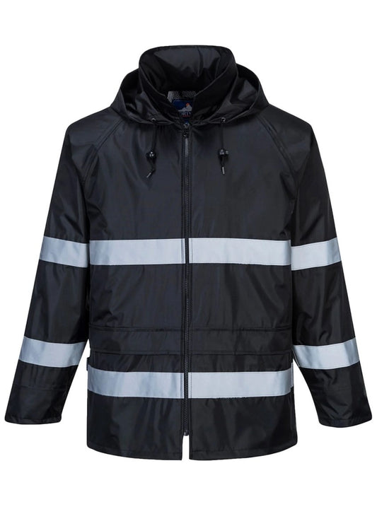 Classic Iona Waterproof Hi Vis Rain Jacket - F440