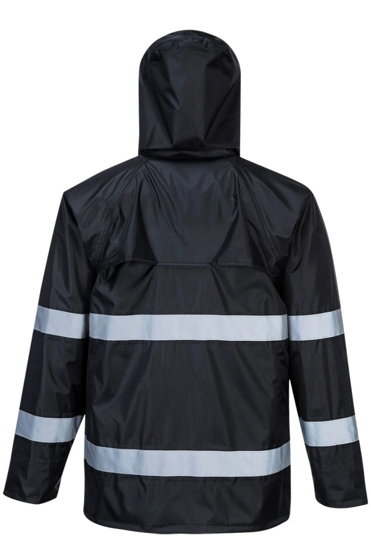 Classic Iona Waterproof Hi Vis Rain Jacket - F440