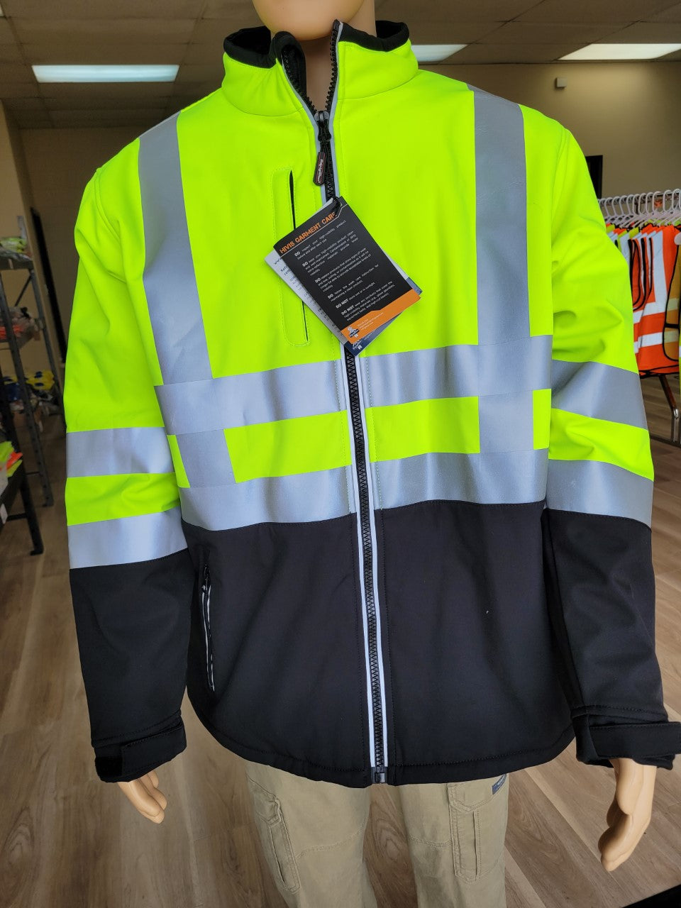 Refrigiwear Hi Vis Insulated Softshell Jacket