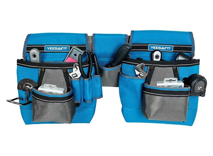 Tool Belt, 15 Pocket Adjustable Fit 33-51" Waistband